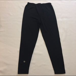 Youth Small, Magellan, thin slick black long johns